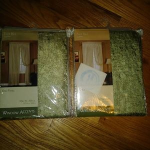 Sage green curtains